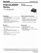 DataSheet PC814XJ pdf